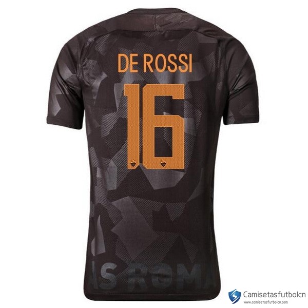 Camiseta AS Roma Tercera equipo De Rossi 2017-18